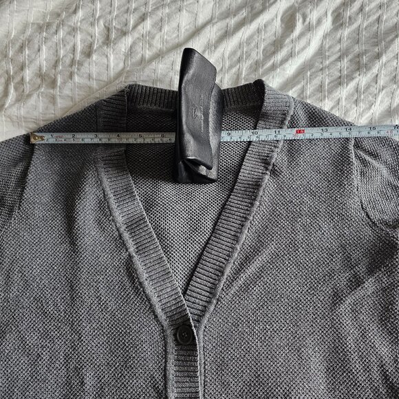 Roots Cardigan - Grey - Sz S - Picture 8 of 10